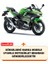 Kawasaki Ninja 400 Motor Brandası Siyah Arka Çanta Uyumlu Motorsiket Brandası Motor Örtüsü Çadır Su Geçirmez Motosiklet Kılıfı Motor Brandası 2