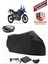 Triumph Tiger 1200 Gt Pro Siyah Arka Çanta Uyumlu Motorsiket Brandası Motor Örtüsü Çadır Su Geçirmez Motosiklet Kılıfı Motor Brandası 1