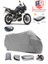 Moto Guzzi Stelvio 1200 4V Arka Çanta Uyumlu (Gri) Motorsiket Brandası Motor Örtüsü Çadır Su Geçirmez Motosiklet Kılıfı Motor Brandası 1
