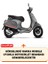 Vespa Sprint 50 Kilit Uyumlu Motosiklet Brandası (Gri Renk)Motor Örtüsü Çadır Su Geçirmez Motosiklet Brandası 2