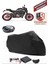 Ducati Monster 937 Plus Motor Brandası Siyah Arka Çanta Uyumlu Motorsiket Brandası Motor Örtüsü Çadır Su Geçirmez Motosiklet Kılıfı Motor Brandası 1