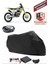 Husqvarna Fc 250 Motor Brandası Siyah Arka Çanta Uyumlu Motorsiket Brandası Motor Örtüsü Çadır Su Geçirmez Motosiklet Kılıfı Motor Brandası 1
