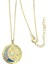 Ay Yıldızlı Opal Gold Gümüş Kolye 5
