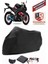 Yuki YK250-21 R-Samurai Motor Brandası Siyah Motorsiket Brandası Motor Örtüsü Çadır Su Geçirmez Motosiklet Kılıfı Motor Brandası 1