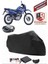 Yamaha Xt 600 E Motor Brandası Siyah Arka Çanta Uyumlu Motorsiket Brandası Motor Örtüsü Çadır Su Geçirmez Motosiklet Kılıfı Motor Brandası 1