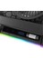 Rampage S49 Cyclone Siyah 10 Mode Rgb 140-140MM 1fanlı 14-19" LED Ekranlı Notebook Soğutucu Stand 2