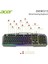 Acer OKW213 Gri Rgb Rainbow Backlit Gaming Keyboard Rainbow (Kablo Uzunluğu 1,5mt) 1
