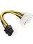 Dark DK-CB-P104 2x Molex 4pin To 6+2pin Pcı-E Dönüştürücü Kablo 1