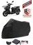 Sym Xpro Iı 125 Motor Brandası Siyah Motorsiket Brandası Motor Örtüsü Çadır Su Geçirmez Motosiklet Kılıfı Motor Brandası 1