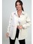 Kadın Önü Düğmeli Cepli Gömlek 2