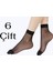 Kadın 6 Çift Ince 20 Denye Mat Soket Pantolon Çorabı 1
