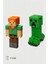 Minecraft Alex ve Creeper Set Hareketli Eklemli Figür 1