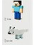 Minecraft Steve ve Kış Tilkisi Set Hareketli Eklemli Figür 1