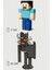 Minecraft Steve ve Creaking Gıcırtı Set Hareketli Eklemli Figür 1