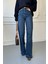 Paçası Pis Dikişli Jean- Mavi 15