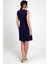 Kadın Kendinden Telalı Yan Düğmeli Kısa Elbise 4
