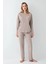 Arnetta 3407-S Kadın Uzun Kol Pijama Takım 2