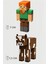 Minecraft Alex ve Cow Inek Set Hareketli Eklemli Figür 1