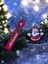 Yılbaşı Temalı Noel Baba Figürlü Anahtarlık – Christmas Silikon askılı 5