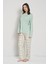 1902 Uzun Kollu Bayan Pijama Takım 2