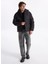 Jack&jones 12278749 Jjesoho Puffer Hood Black Erkek Mont 2