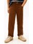 Erkek Çocuk Skater Fit Kadife Pantolon - Kahverengi 1