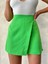 Kapaklı Şort Etek Yeşil S24901 6