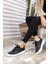 Blair Kadın Siyah Gercek Deri Sneaker 1