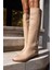 Hector Kadin Bej Çizme 7