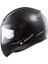 Rapıd 2 Kapalı Motosiklet Kaskı Parlak Siyah 2