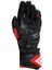Fiero Metal Black Red Lava White Deri Korumalı Motosiklet Eldiven 3