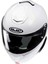 I91 Çene Açılır Motosiklet Kask Inci Beyazı 2