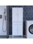Mikra 54 x 170,4 x 32,5 cm Kapaklı Ve Çekmeceli Çok Amaçlı Banyo & Mutfak Dolabı 2