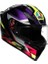 Motosiklet Kaskı K1 S Fastlap Black Purple Pink 1