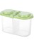 2 Bölmeli Saklama ve Erzak Kabı 1200 ml 3