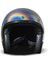 Jet Retro Açık Motosiklet Kaskı Rainbow 3
