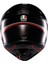Motosiklet Kaskı K1 S Lap Mat Black Grey Red 2