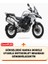 Benelli Trk 502 x Gri Motorsiket Brandası Motor Örtüsü Çadır Su Geçirmez Motosiklet Kılıfı Motor Brandası 2