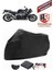 Bmw K 1300 R Siyah Motorsiket Brandası Motor Örtüsü Çadır Su Geçirmez Motosiklet Kılıfı Motor Brandası 1