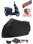 Apachi Joy 125 Siyah Motorsiket Brandası Motor Örtüsü Çadır Su Geçirmez Motosiklet Kılıfı Motor Brandası 1