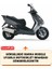 Aprilia Leonardo 250 Siyah Motorsiket Brandası Motor Örtüsü Çadır Su Geçirmez Motosiklet Kılıfı Motor Brandası 2