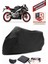 Aprilia Rs 457 Siyah Motorsiket Brandası Motor Örtüsü Çadır Su Geçirmez Motosiklet Kılıfı Motor Brandası 1