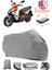 Kymco Super 8 125 Gri Motorsiket Brandası Motor Örtüsü Çadır Su Geçirmez Motosiklet Kılıfı Motor Brandası 1