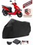 Kanuni Nev 50 Siyah Motorsiket Brandası Motor Örtüsü Çadır Su Geçirmez Motosiklet Kılıfı Motor Brandası 1