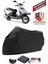 Rks Rocca 100 Max Siyah Motorsiket Brandası Motor Örtüsü Çadır Su Geçirmez Motosiklet Kılıfı Motor Brandası 1