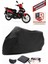 Rks Rodos 100 Siyah Motorsiket Brandası Motor Örtüsü Çadır Su Geçirmez Motosiklet Kılıfı Motor Brandası 1