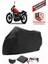 Yuki Funrider 125 Siyah Motorsiket Brandası Motor Örtüsü Çadır Su Geçirmez Motosiklet Kılıfı Motor Brandası 1