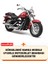 Kawasaki Vn 800 Classic Siyah Motorsiket Brandası Motor Örtüsü Çadır Su Geçirmez Motosiklet Kılıfı Motor Brandası 2