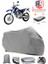 Yamaha Tt 600 E Gri Motorsiket Brandası Motor Örtüsü Çadır Su Geçirmez Motosiklet Kılıfı Motor Brandası 1