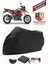 Aprilia Dorsoduro Siyah Motorsiket Brandası Motor Örtüsü Çadır Su Geçirmez Motosiklet Kılıfı Motor Brandası 1